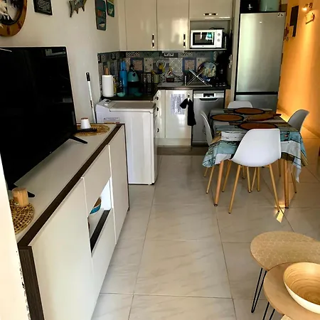 Cap D'agde Mediterranee 4 Pers Piscine Rdc Parking Gratuit *