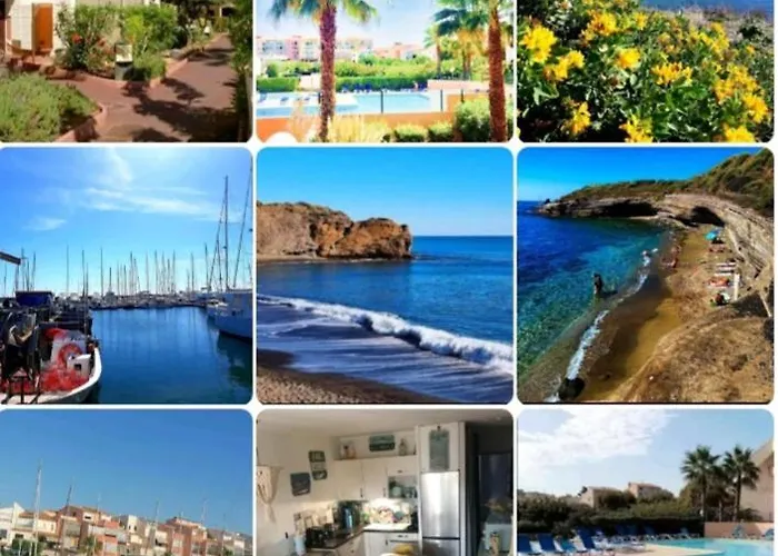 Appartamento Cap D'agde Méditerranée 4 Pers Piscine Rdc Parking Gratuit