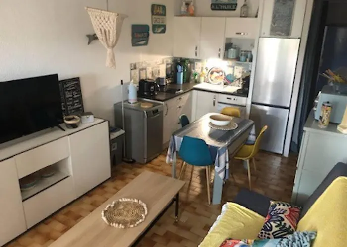 Appartamento Cap D'agde Méditerranée 4 Pers Piscine Rdc Parking Gratuit